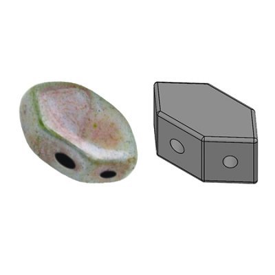 Paros® par Puca® Opaque Mix Bule Green Ceramic Look 10g