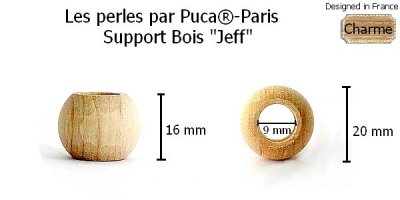Wooden Base par Puca Jeff Round 20x16mm 1st