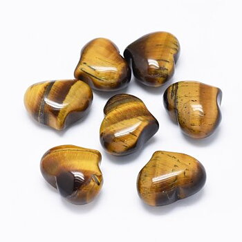 Tigeröga Hjärta 20x25mm 1st