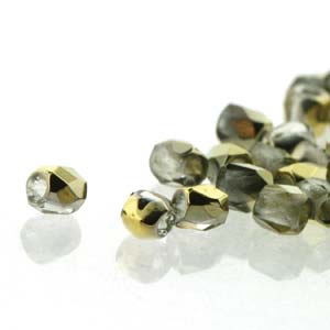 Fire Polish True 2 Crystal Amber 2mm 50st