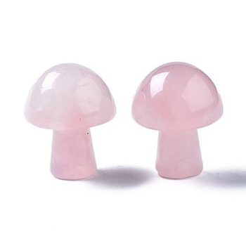 Rosenkvarts Svamp Mushroom Gua Sha 20x15mm 1st