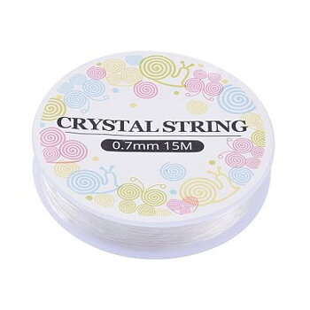 Elastisk Tråd Crystal Clear 0,7mm 1rulle