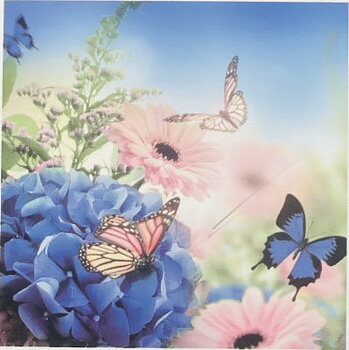 Diamond Painting Fjäril 30x30cm 1st
