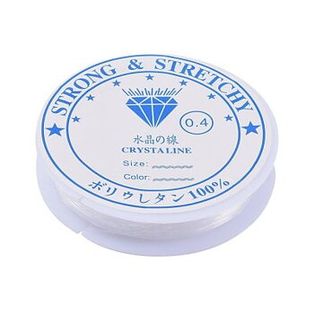 Elastiskt Tråd Clear 0,4mm 1rulle=14,5m