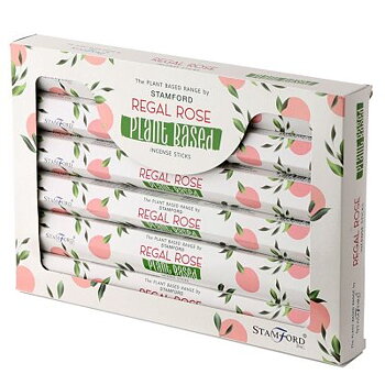 Stamford Växtbaserade Rökelse Stickor - Regal Rose 20st