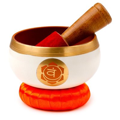 Klangskål Navelchakrat Orange 10cm 1st
