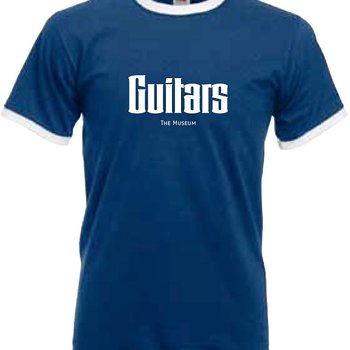 T-Shirt. Medium. Blue/White