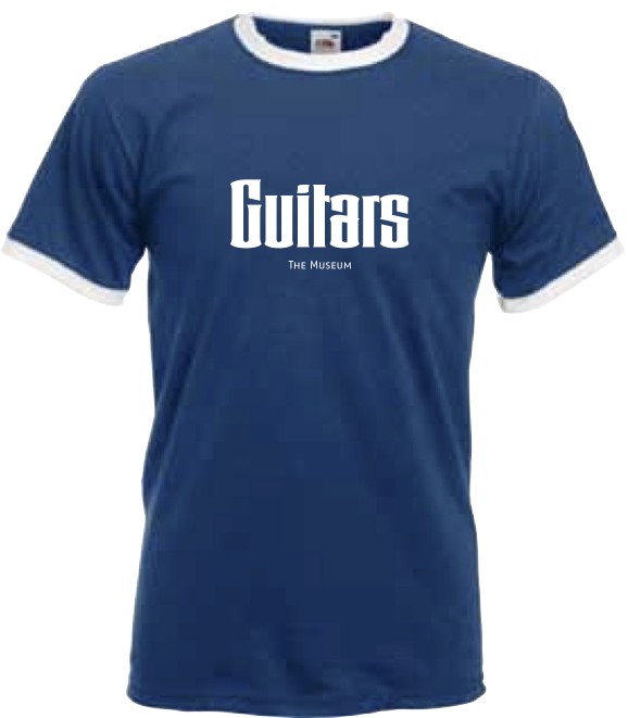 T-Shirt. Large. Blue/White