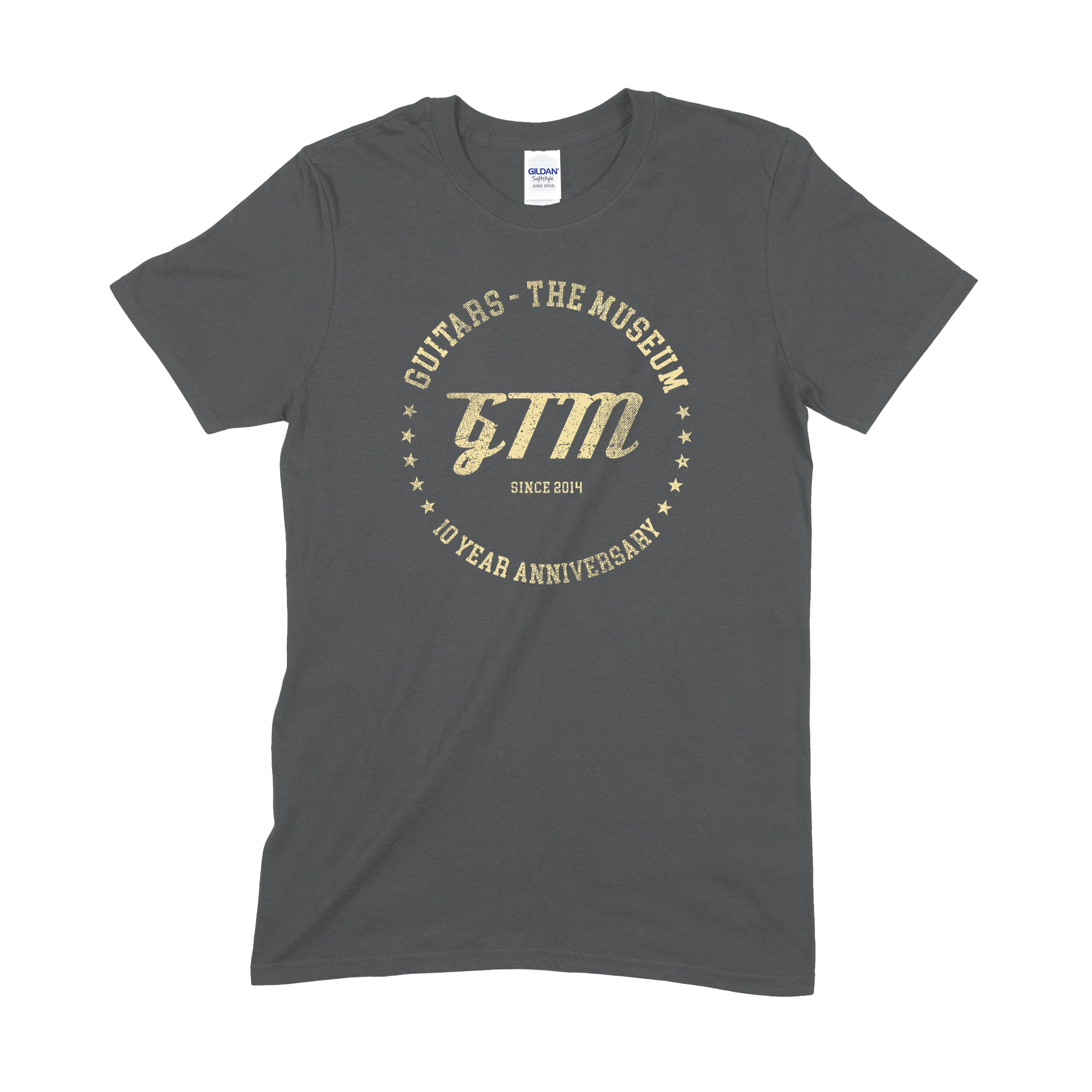 GUITARS 10 YEAR ANNIVERSARY TEE - linited edition. Size: Medium