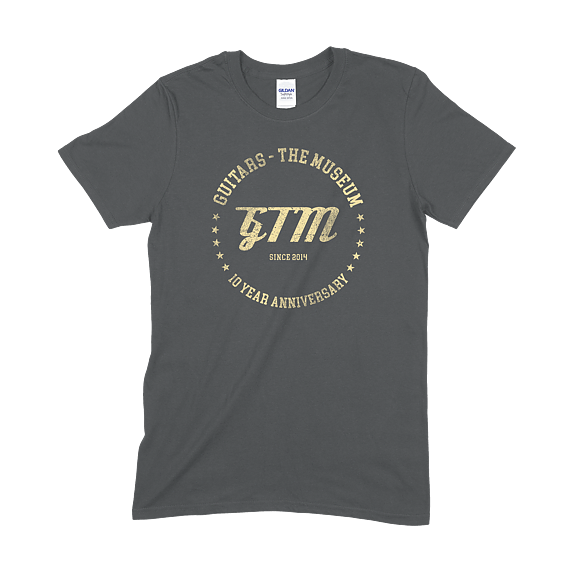 GUITARS 10 YEAR ANNIVERSARY TEE - linited edition. Size: Medium
