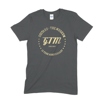 GUITARS 10 YEAR ANNIVERSARY TEE - linited edition. Size: Medium