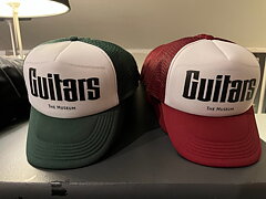Guitars - Baseball Cap. Burgundy 