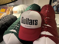Guitars - Baseball Cap. Burgundy 