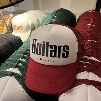 Guitars - Baseball Cap. Burgundy