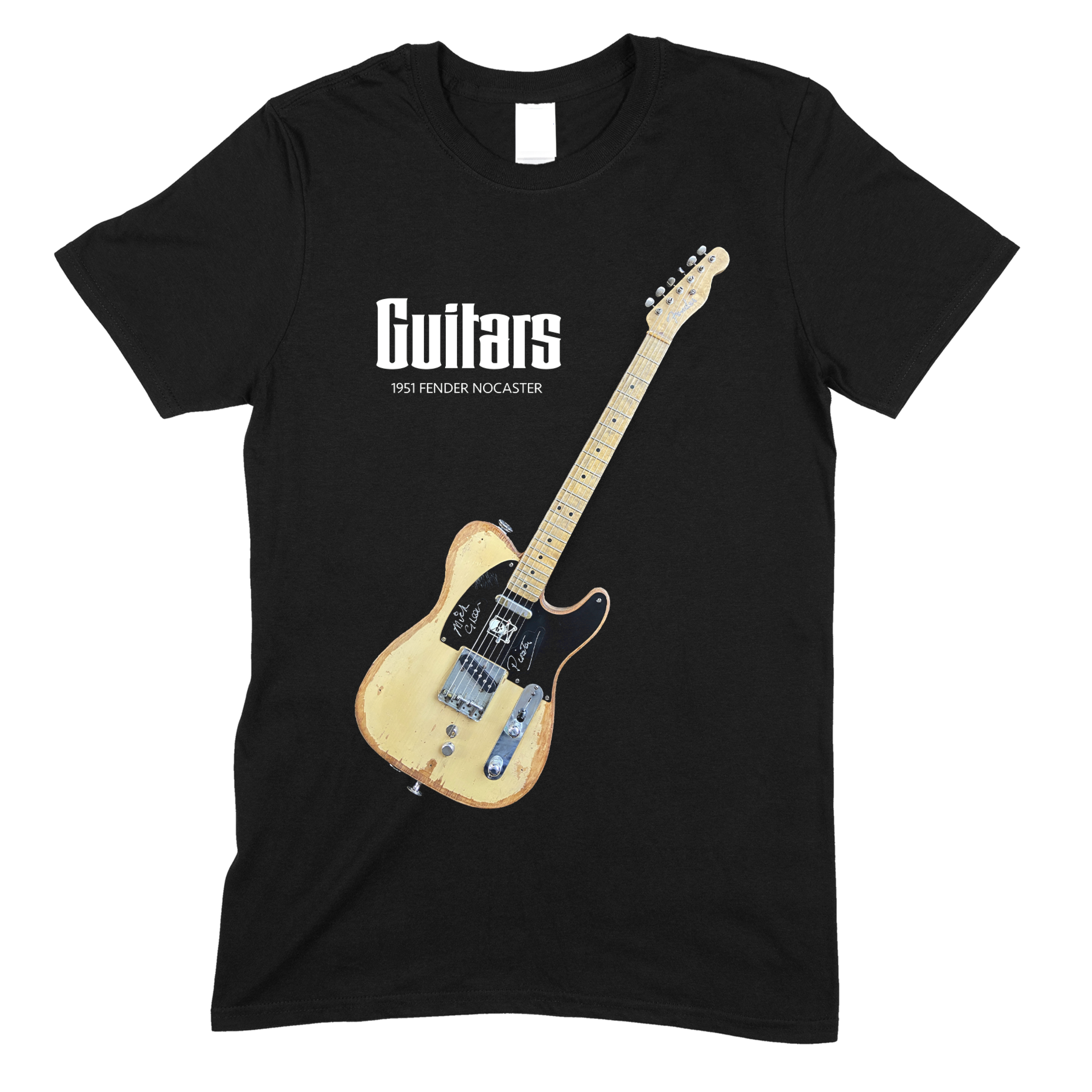 1951 NOCASTER / TELECASTER TEE - size: Medium