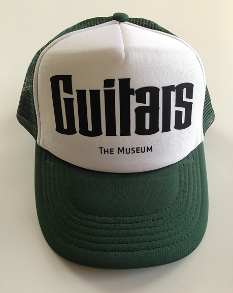 Guitars - Baseball Cap. Green.