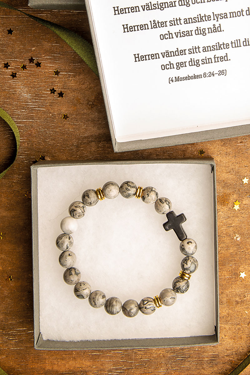 Armband - Kula - Grå (med ask)