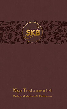 Svenska Kärnbibeln NT + Konstskinn Brunröd