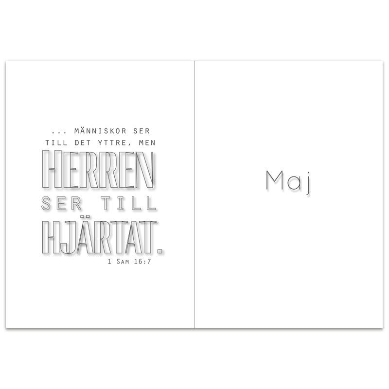 Dagbokskalender med bibelord - Bevara ditt hjärta - 4