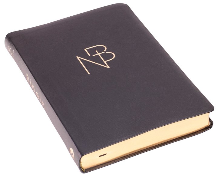 nuBibeln slimline - svart, cabra