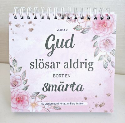 Bordskalender 52 veckor - Visdomsord - 2