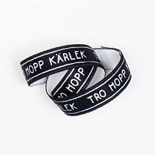 Gummiband till Bibel konfirmand - TRO HOPP KÄRLEK