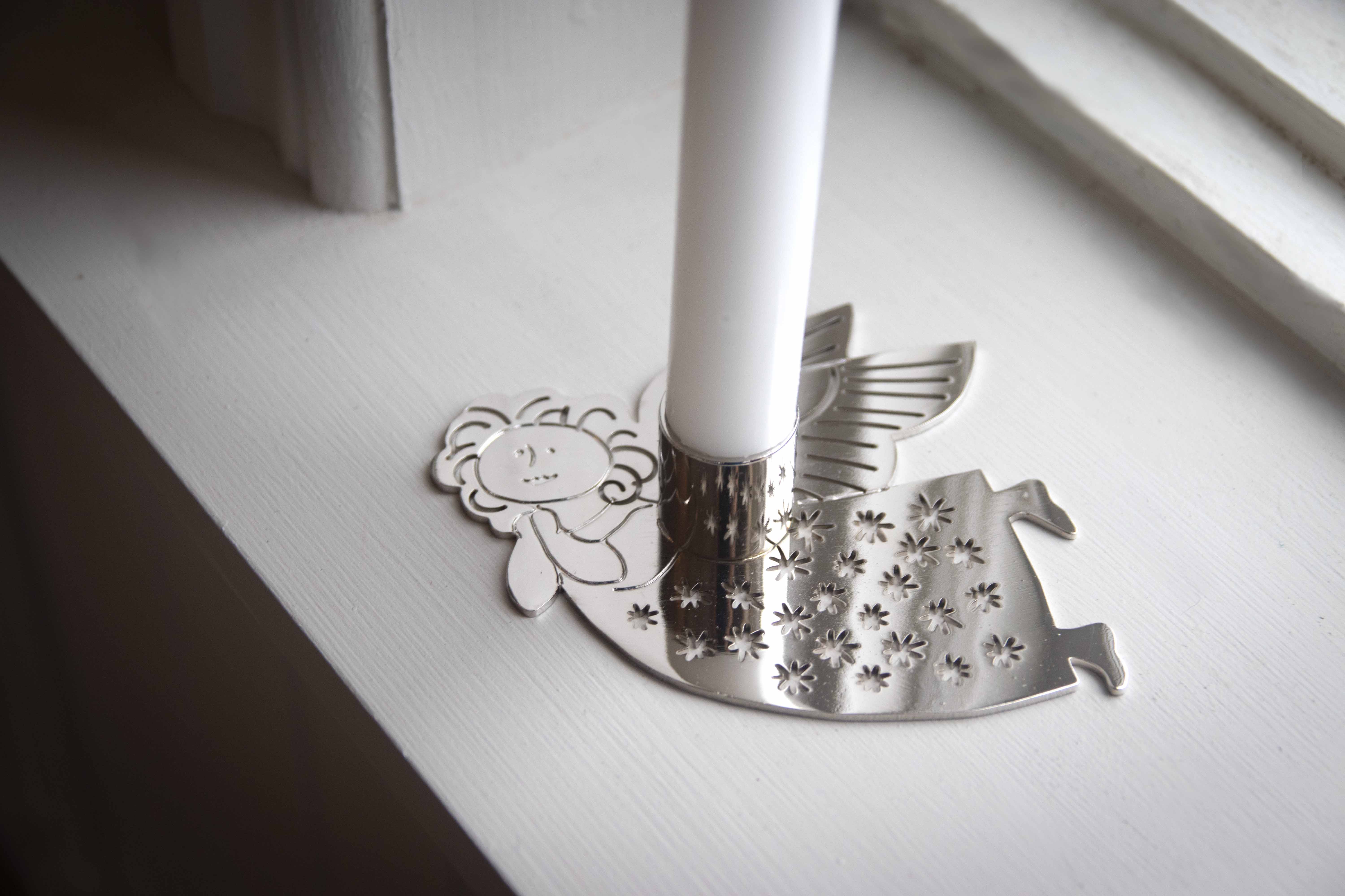 Ljusstake: Lisa Larsson, silver - 2