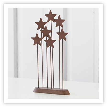 Metal Star Backdrop - Willow Tree