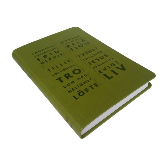 Svenska Folkbibeln 2015 - Slimline - Konfirmationsbibel Grön