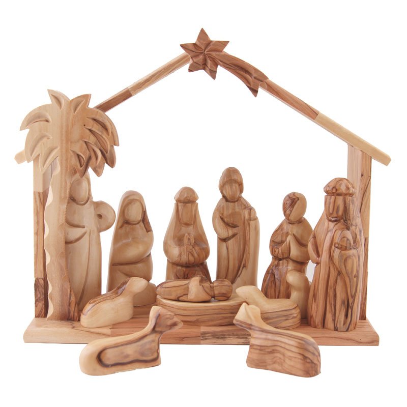 Julkrubba, Fairtrade - 10 cm
