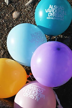 Ballong i 10-pack: Älskad, Värdefull, Dyrbar. Och allmänt bra.