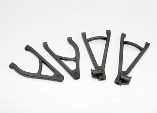 Traxxas 7132R Suspension arm set, rear, extended wheelbase (lengthens wheelbase 10mm) (includes upper right & left and lower right & left arms) 1/16 E-Revo