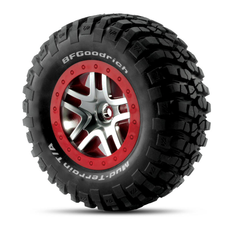 Traxxas 6873A BF Goodrich 2.2"/2.8" on wheels
