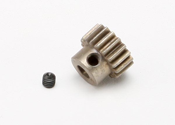 Traxxas 5644 Gear, 18T pinion (0.8 metric pitch, compatible with 32-pitch) (hardened steel) (fits 5mm shaft)/ set screw