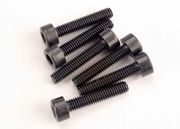 Traxxas 2586 Head Screws, 3x15mm caphead machine (hex drive) (6) (TRX 2.5)