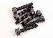 Traxxas 2586 Head Screws, 3x15mm caphead machine (hex drive) (6) (TRX 2.5)