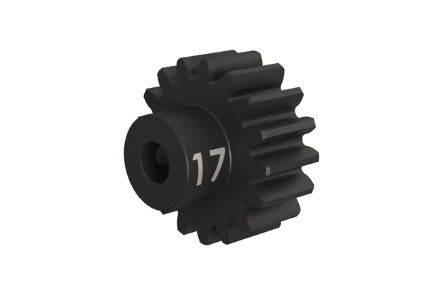 Traxxas 3947X Gear, 17-T pinion (32-p), heavy duty (machined, hardened steel)/ set screw