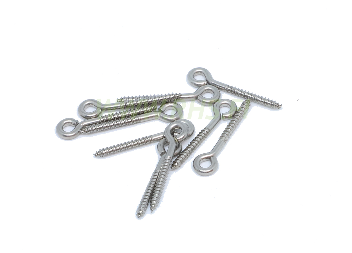 26mm Screw-Eyes Stainless Steel 10pcs