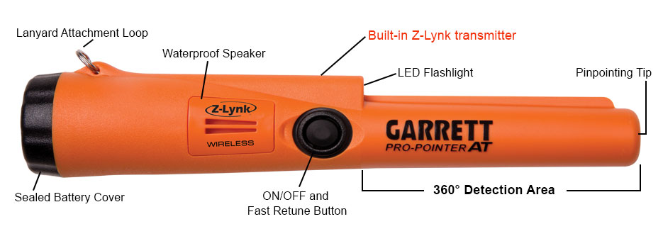 Garrett Pro-pointer AT Z-Lynk Wireless - 3