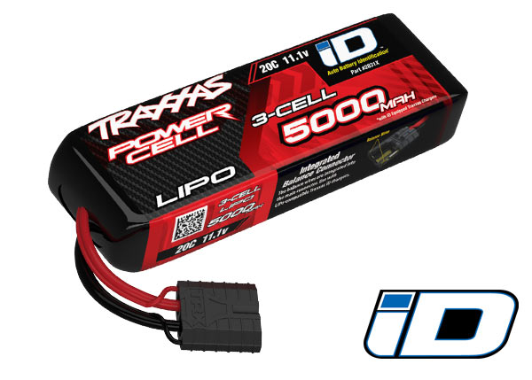 Traxxas 2872X Lipo 11,1v 5000mAh 25C ID (155mm) - 2