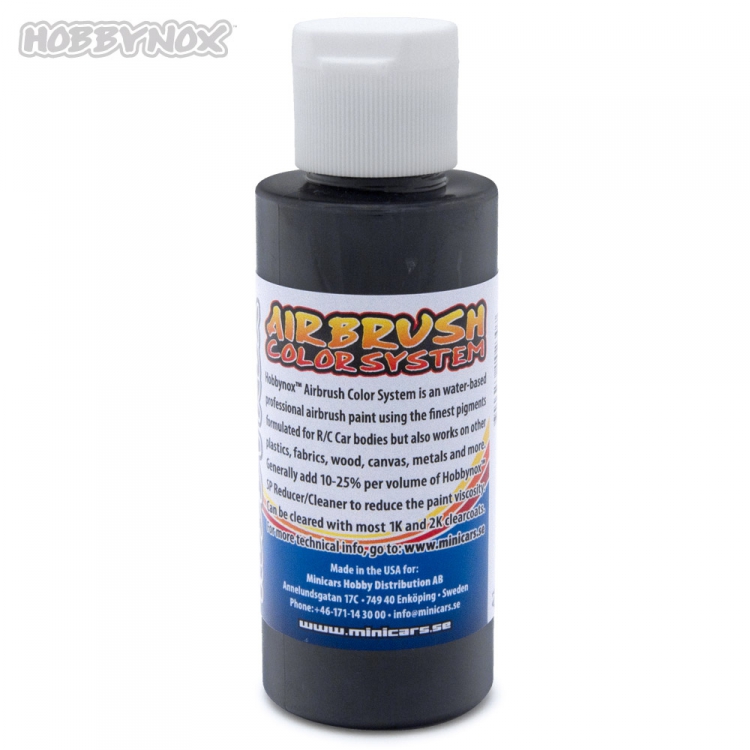 Hobbynox Airbrush Color Transparent Grey Tint 60ml - 3