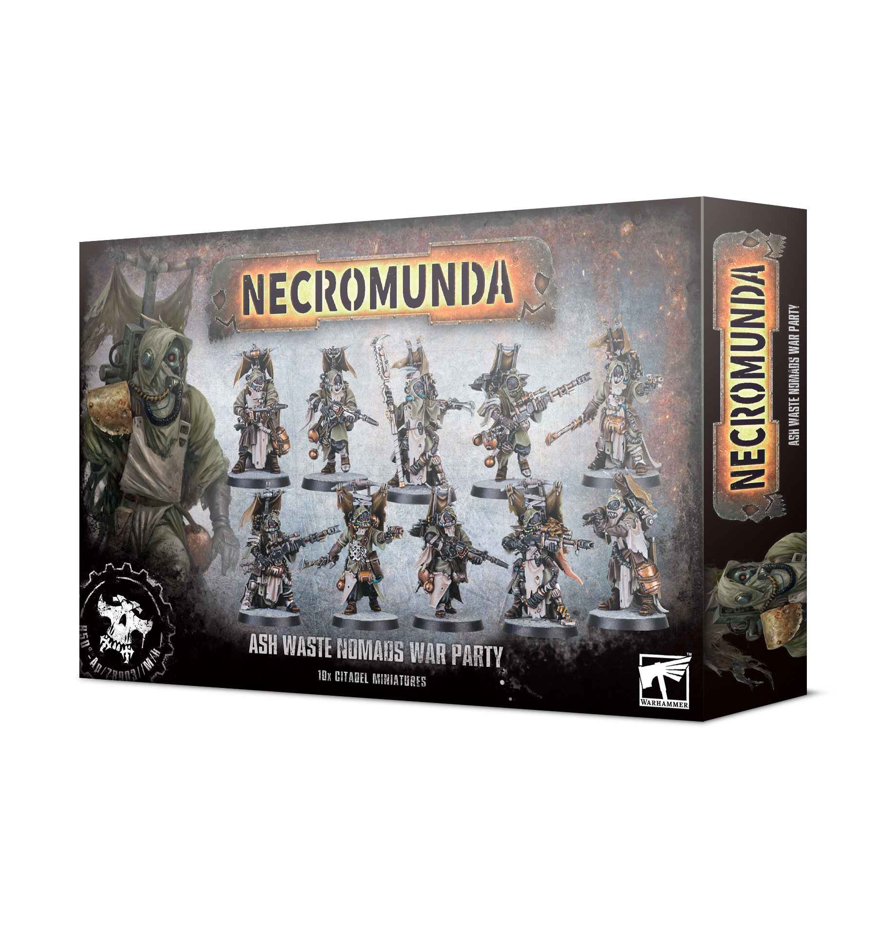 Necromunda 300-96 Ash Waste Nomads War Party