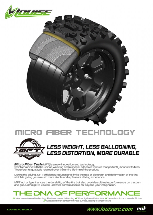 Louise L-T3296B Tires & wheels X-PIONEER X-Maxx (MFT) (2) - 4