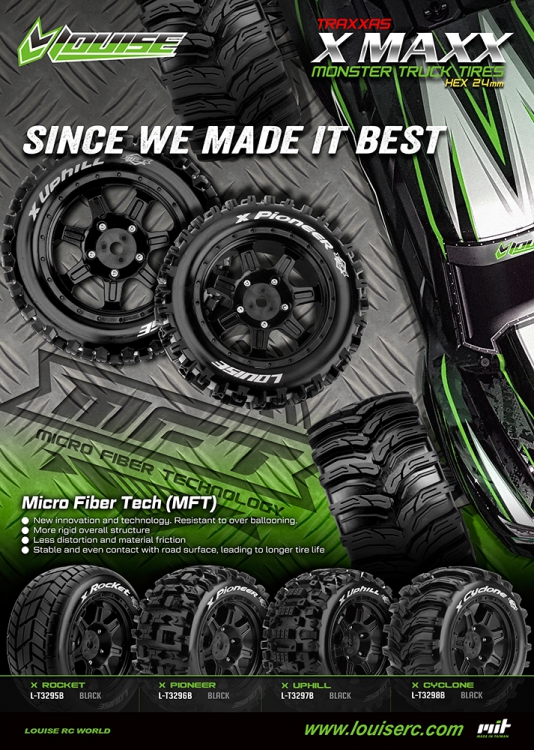 Louise L-T3296B Tires & wheels X-PIONEER X-Maxx (MFT) (2) - 3