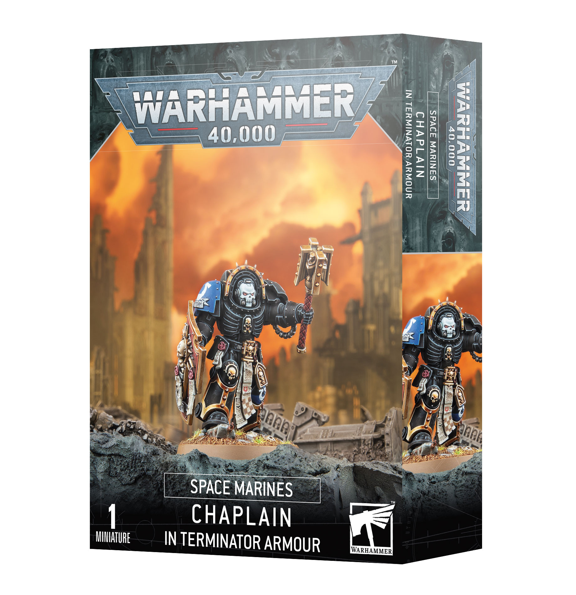 Warhammer 48-91 Space Marines: Chaplain in Terminator Armour