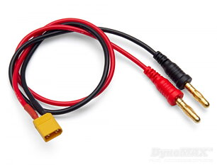 D-Max B9688 Charge lead XT30 with 4mm banana connector