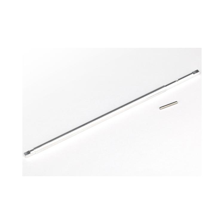 Traxxas 7555 Driveshaft, center, aluminum / pin