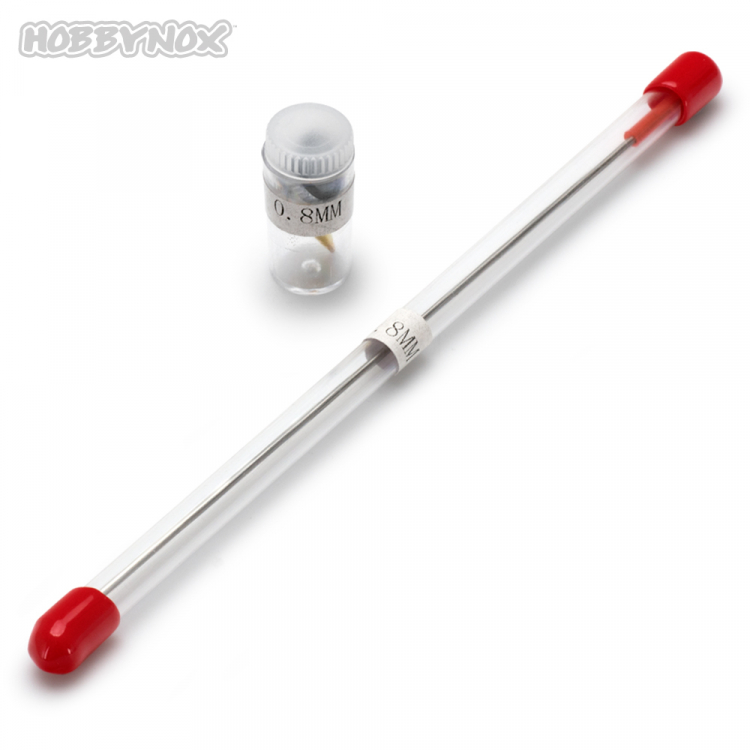 Hobbynox HN002-02C FLOW-TF/BF Needle & Nozzle Set 0.8mm