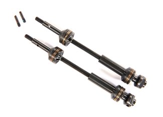 Traxxas 9052X  Driveshafts, rear, steel-spline constant-velocity (complete assembly) (2)
