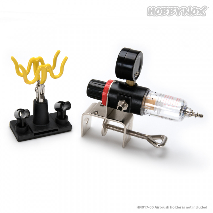 Hobbynox HN013-01 Air-Regulator wih Manometer & Air Filter G1/8 & G1/4 - 5